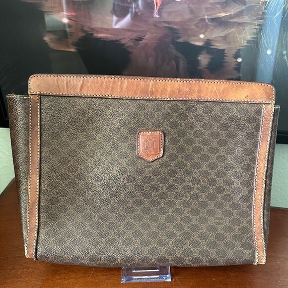 Celine‎ Macadam Pouch Clutch - EUC